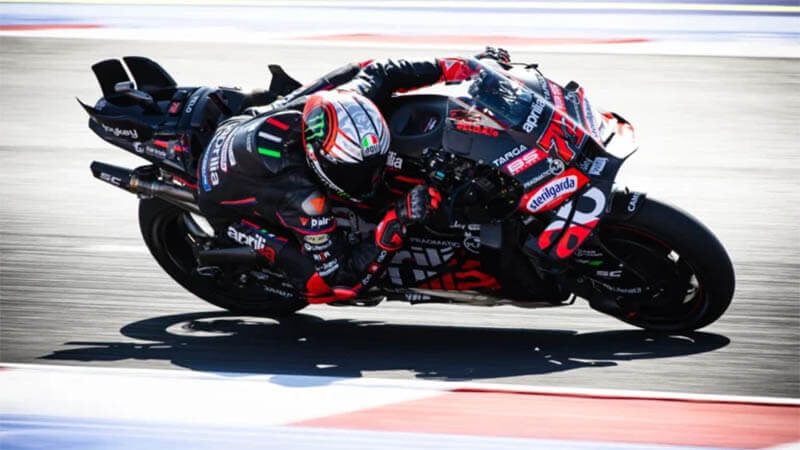 �������� ����������: ������ ������ Aprilia � ������� MotoGP �� ������� ������
