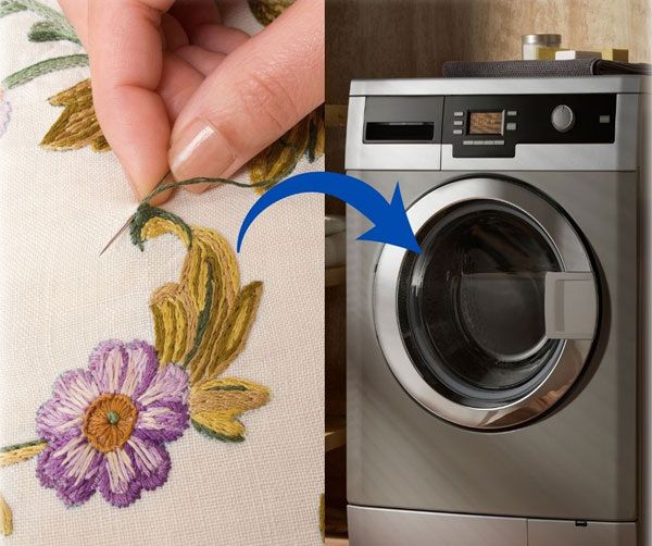 Секреты стирки деликатных тканей с вышивкой и аппликациями