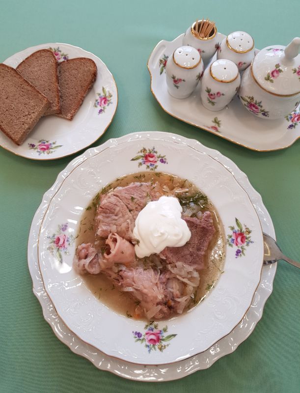 Ароматные щи по рецепту XVIII века