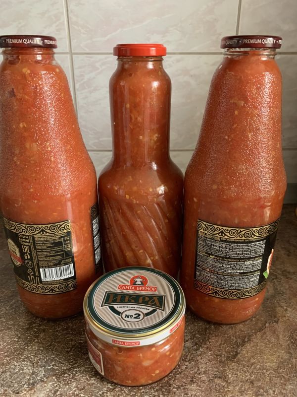 Готовим ароматный соус из томатов с яблоками. Хранится всю зиму без холодильника!