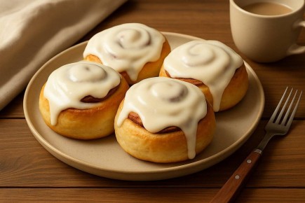 Необыкновенно вкусные булочки с корицей, которые затмят любую пекарню