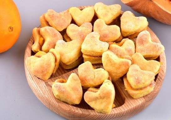 Удобный рецепт творожного печенья с тыквой и апельсином