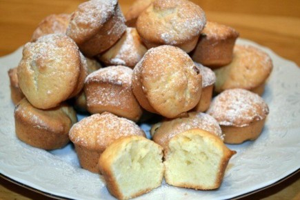 Нежные творожные кексы, которые порадуют за чашкой чая