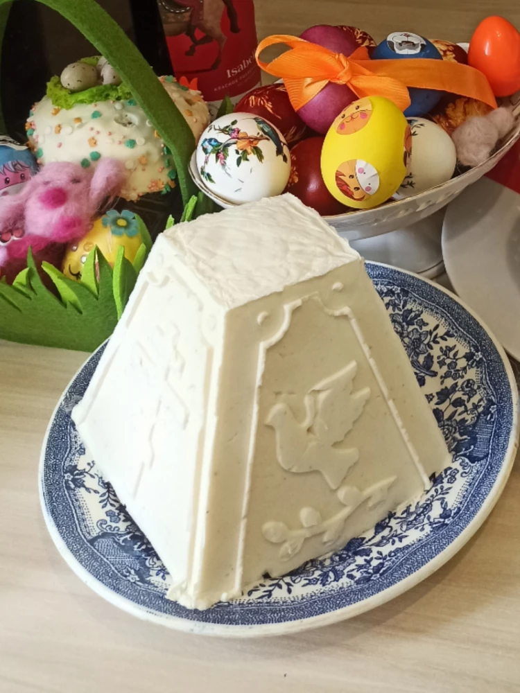 Легкая и вкусная творожная пасха для вашего стола