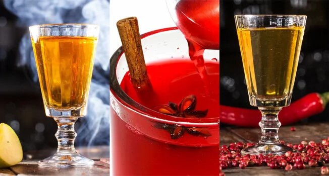 Согревающие напитки: от глинтвейна до душепарки