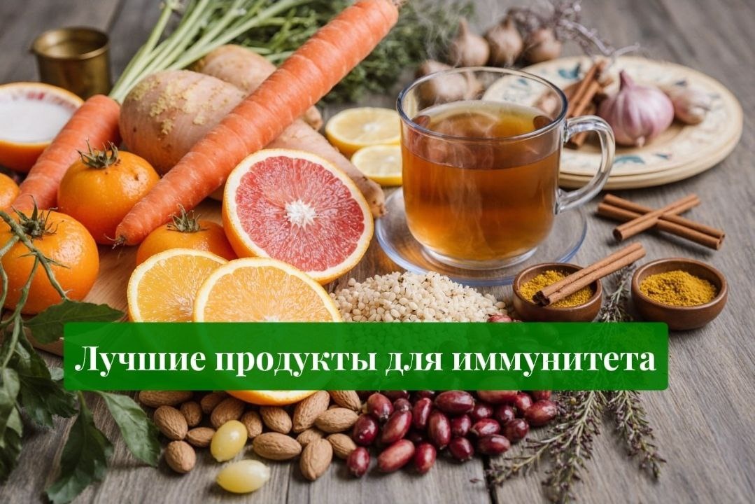 Укрепляем иммунитет: лучшие продукты для здоровья
