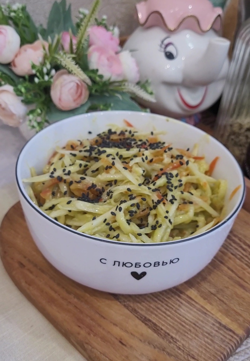 Нежный салат с дайконом и апельсином: легкость и свежесть на вашем столе