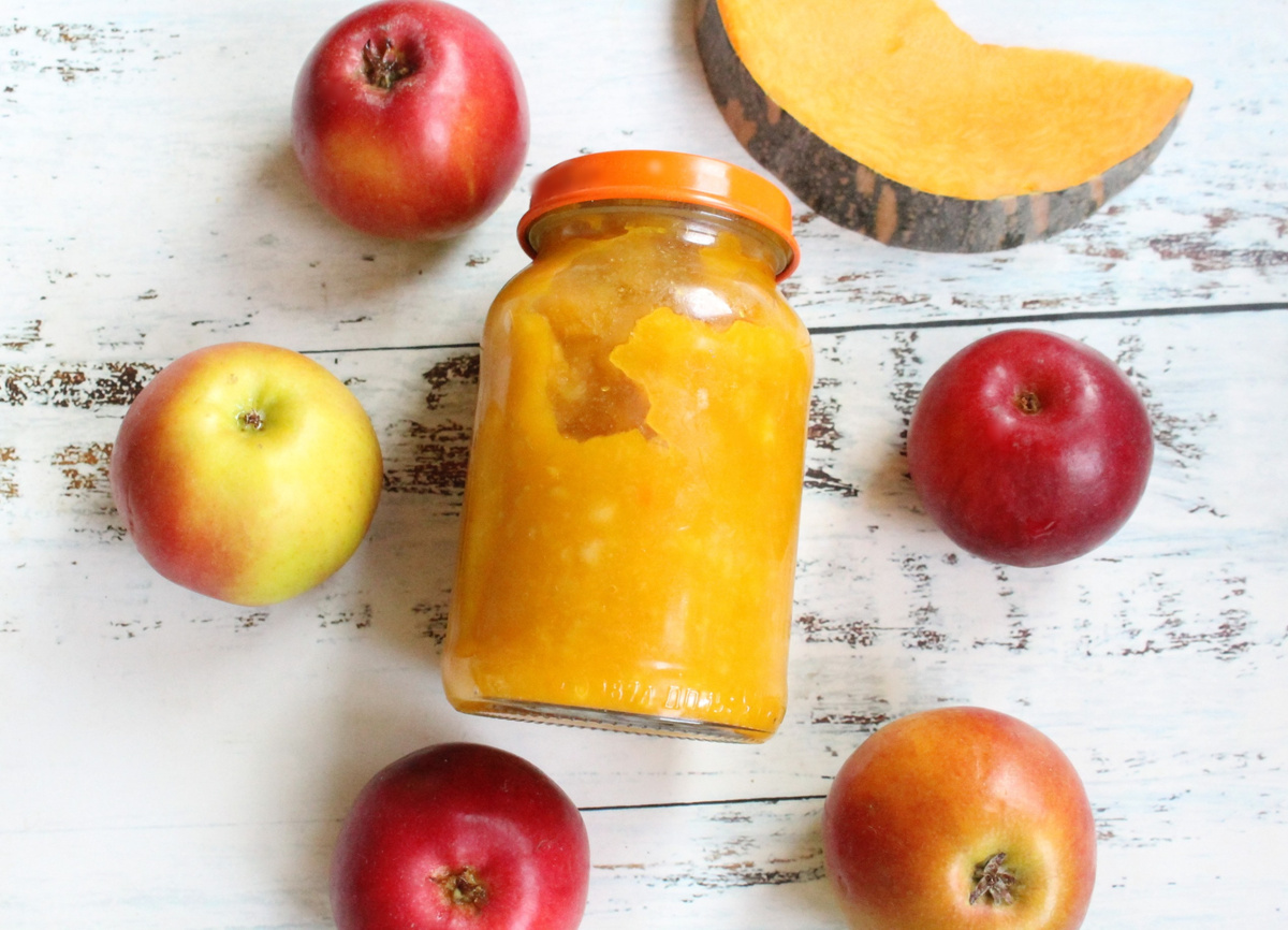 Вкусное тыквенно-яблочное пюре на зиму: простой рецепт