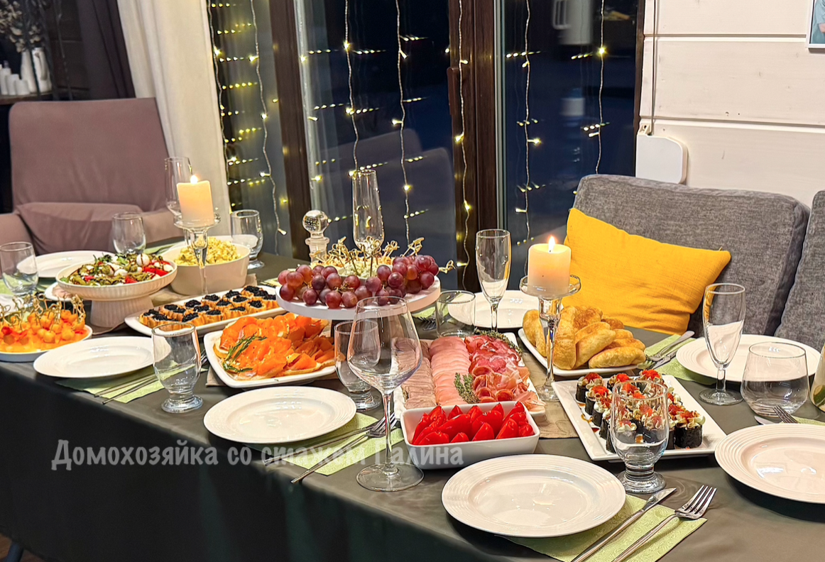 Праздничный стол для любимого: как отпраздновали день рождения мужа