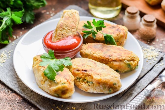 Необычные вегетарианские котлеты: вкусно, сытно и полезно!