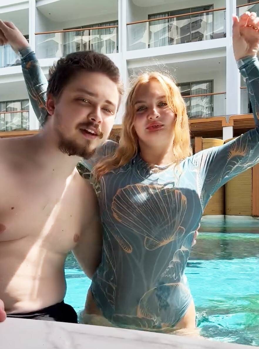 Мелисса Глушко и Архип: солнечные дни в Таиланде