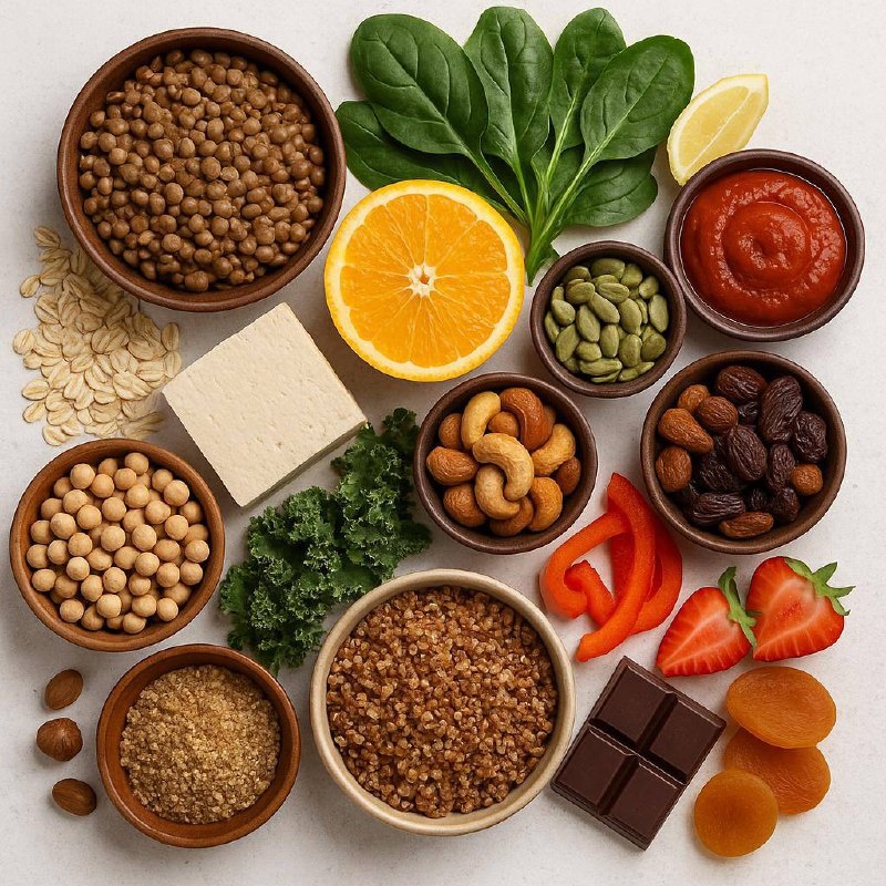 Как улучшить усвоение железа в растительной диете