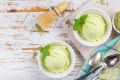 Летний десерт, который покорит сердца: легкое мороженое с мятой и лимоном