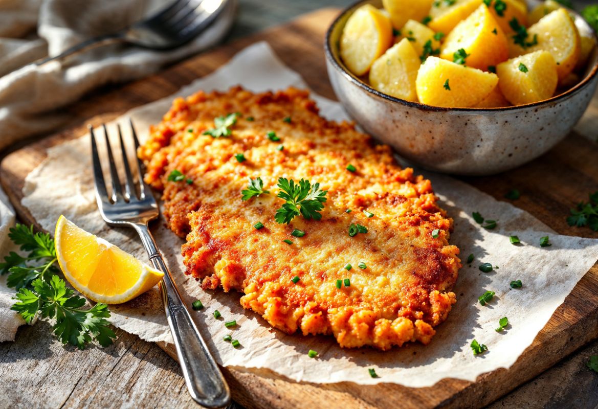 Венский шницель: Неповторимый вкус Австрии и секреты его приготовления