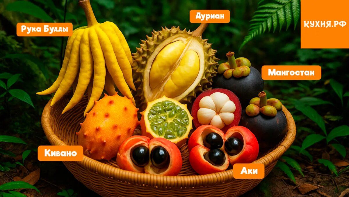 Удивительные экзотические фрукты, которые стоит добавить в свой рацион