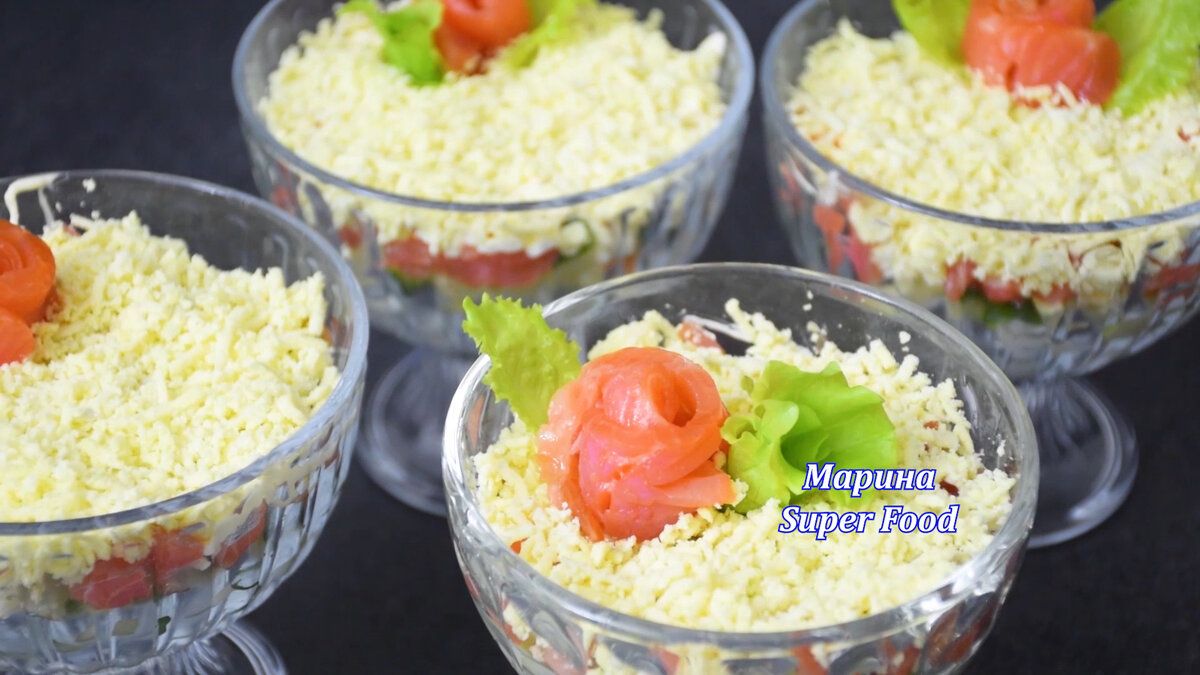 Салат Идиллия: быстрая и вкусная праздничная закуска